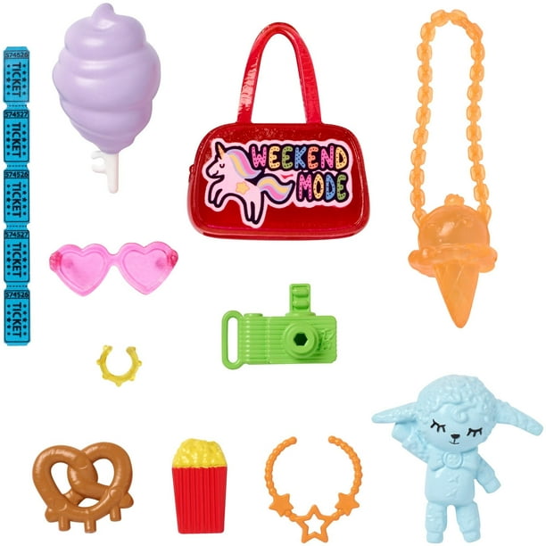 Mattel Barbie Accessories Sightseeing Pack 2018 12 Pieces FKR90 for sale online